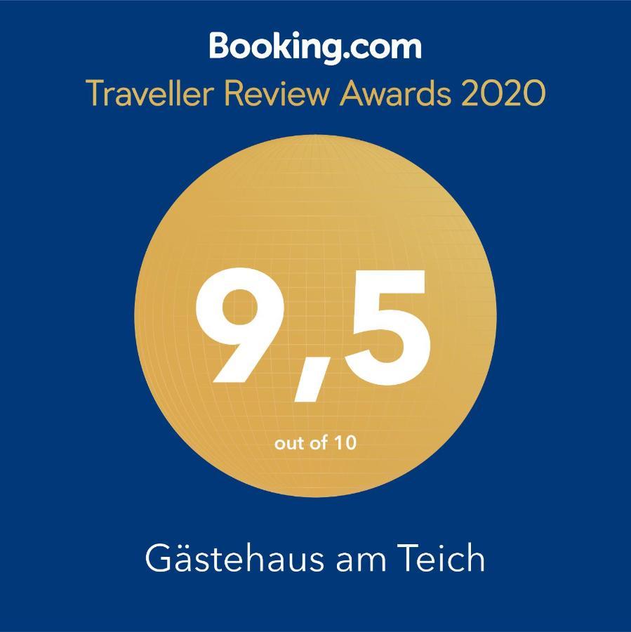 Gaestehaus Am Teich Raben Steinfeld Exterior foto